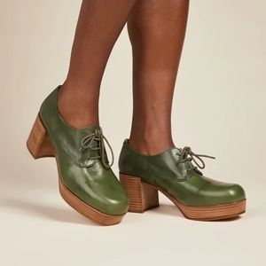 Intentionally Blank Albany Forest platform shoes